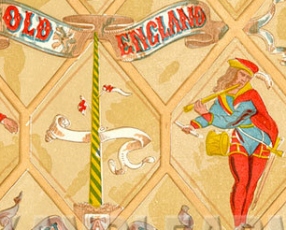 1844 Betley window maypole